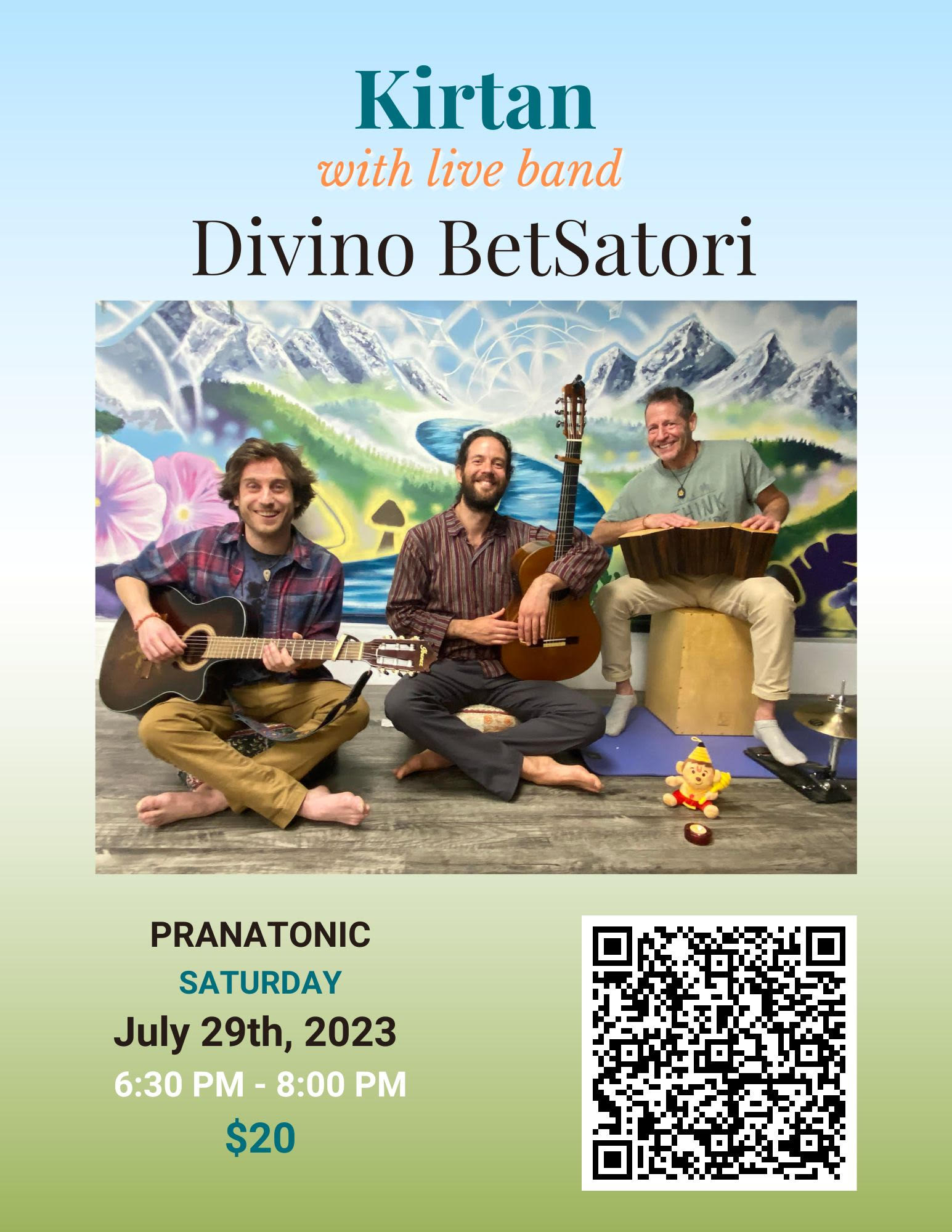 Kirtan in Golden at Prana Tonic July 29