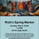 Live Music at Rishi’s Spring Market , Denver – May 5th
